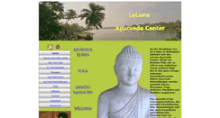 Desktop Screenshot of lalunaayurveda.com