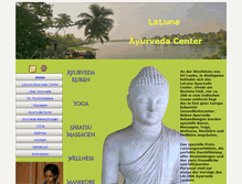 Tablet Screenshot of lalunaayurveda.com